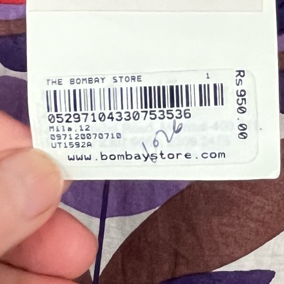 NWT The Bombay Store GURLZ Tunic Shirt Size 12 - Picture 4 of 16